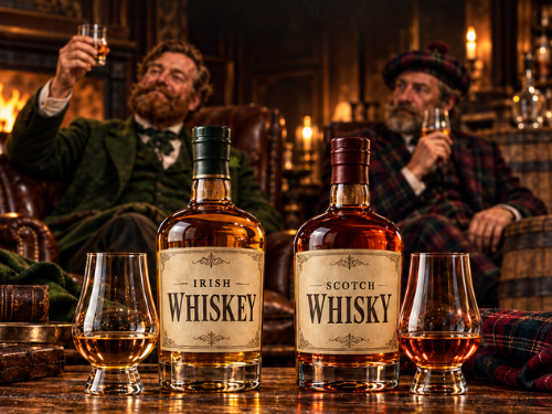 WHISKEY vs WHISKY: Premium izbor. Dve tradiciji.
