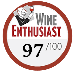 Wine enthusiast: 97